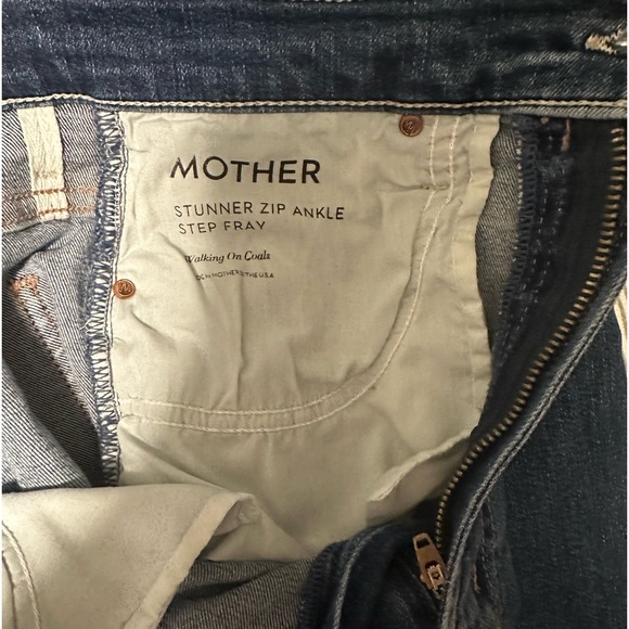 MOTHER The Stunner Zip Ankle Step Fray - Picture 7 of 7